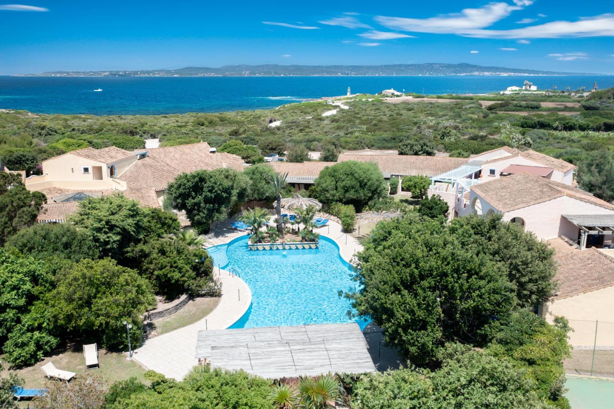 Hotel Luci Del Faro Calasetta Eksteriør bilde